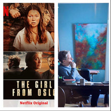 Last inn bildet i Galleri-visningsprogrammet, The girl from Oslo, maleri, Trudy Wiegand, utstilling, Sandefjord, Galleri ER