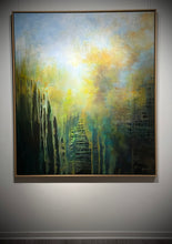 Last inn bildet i Galleri-visningsprogrammet, «Grønn kaskade» Trudy Wiegand 🔴 SOLD