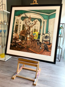 "William and Fred had been there a while, the new arrivals were impressed with the standard, soft chairs and carpets so walk on" , Isabelle Inghilleri