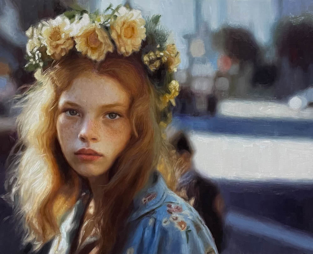 Street blossom, Galleri ER, Sandefjord, Kesja Tabaczuk