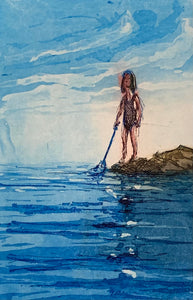 "Den lille jenta og havet" Kristian Finborud