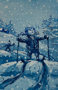 "Jenta med snø i håret" Kristian Finborud
