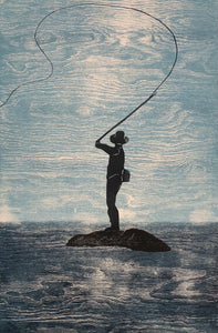 "Gone fishing" Line Schjølberg